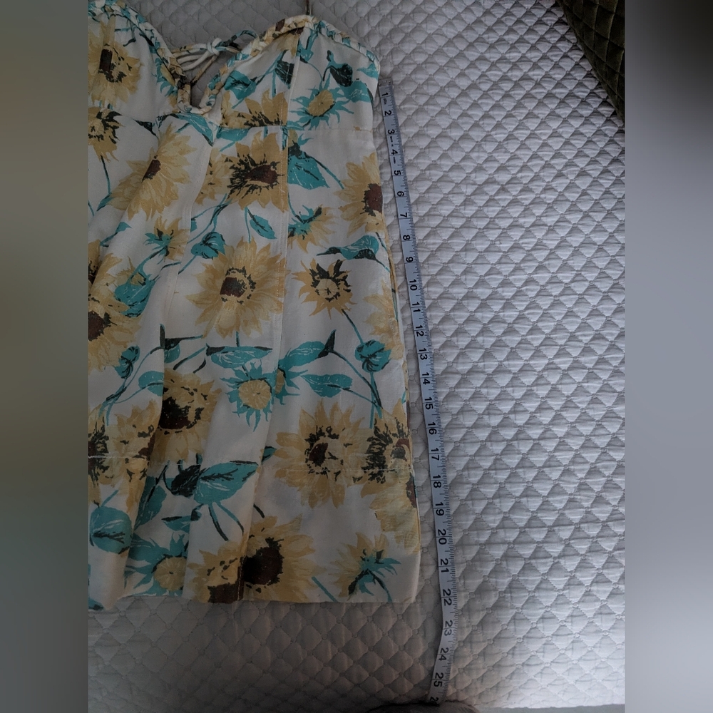 FREE PEOPLE Altura Floral Mini Dress Medium - Picture 13 of 13